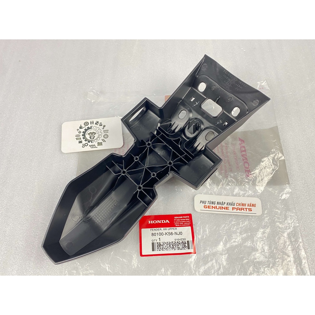 Nhựa nhám chụp đèn soi biển số GTR 150 V2 nhập Honda Indo, Chụp ốp cóc đèn 80100K56NJ0