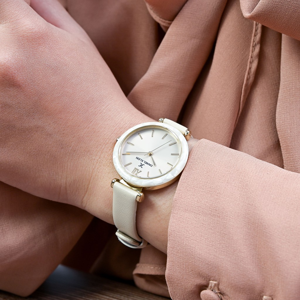 Đồng hồ Nữ Daniel Klein Stone Flower Rose Ladies DK.1.12544.5