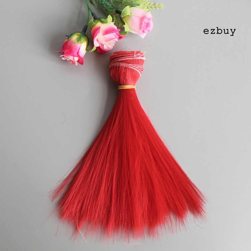 Tóc giả thẳng dài 15cm cho búp bê BJD/SD dễ thương xinh xắn