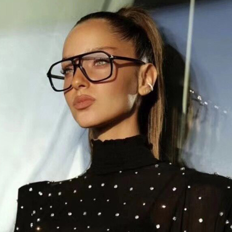 Kính mát gọng lớn phong cách Âu Mỹ retro 2021