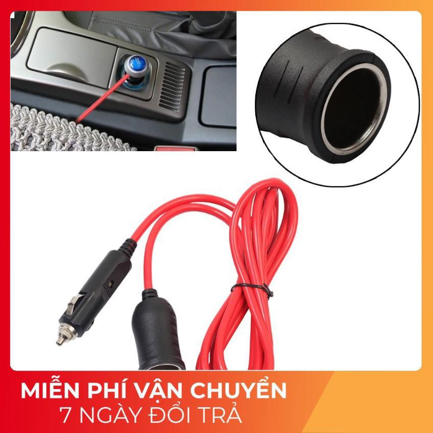 Dây Lõi Đồng Cao Cấp - Cáp Nối Dài Chuyên Dụng Cho Tẩu Sạc Xe Hơi, Ô Tô 12V 24V