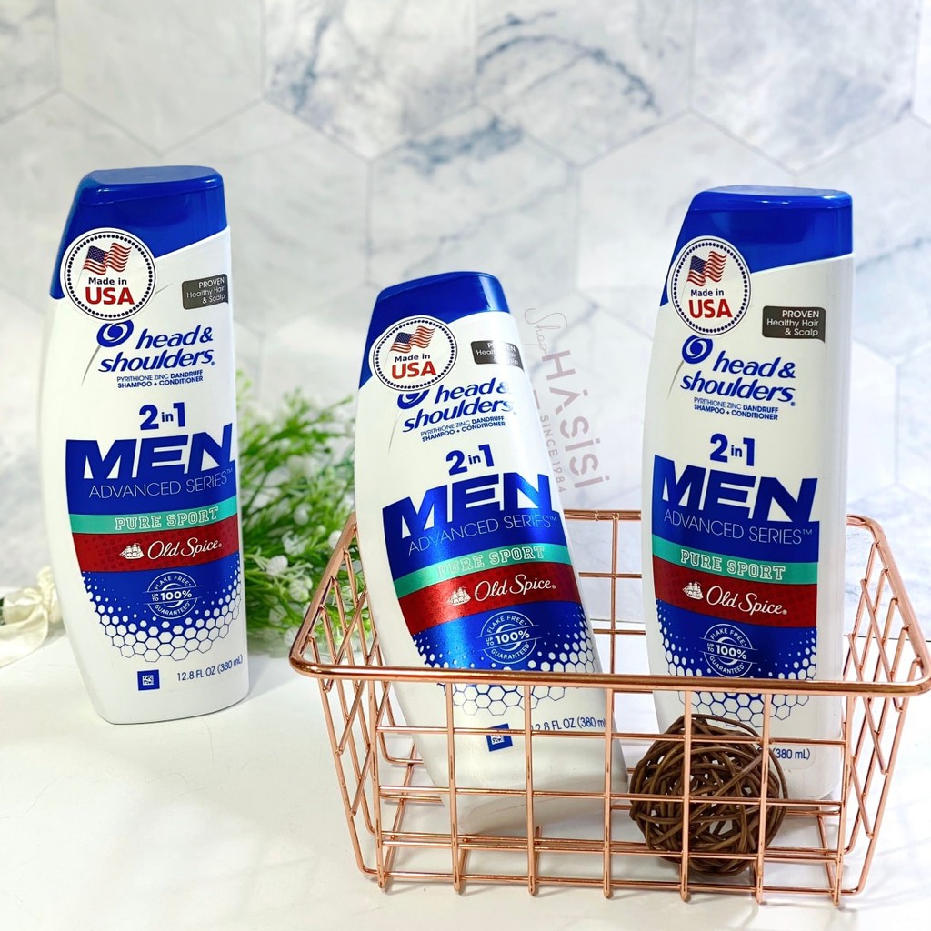 Dầu gôi và xả 2in1 - Head &amp;Shoulders - Dầu Gội Các Loại 380ml~400ml