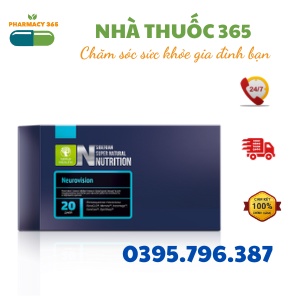 [ Siêu hỗ trợ mắt não ] Thực phẩm bảo vệ sức khỏe Siberian Super Natural Nutrition Neurovision – 20 túi 3v/túi