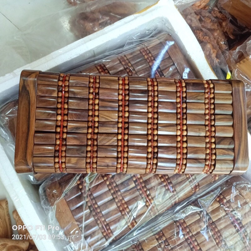 Gối gỗ hương đỏ
