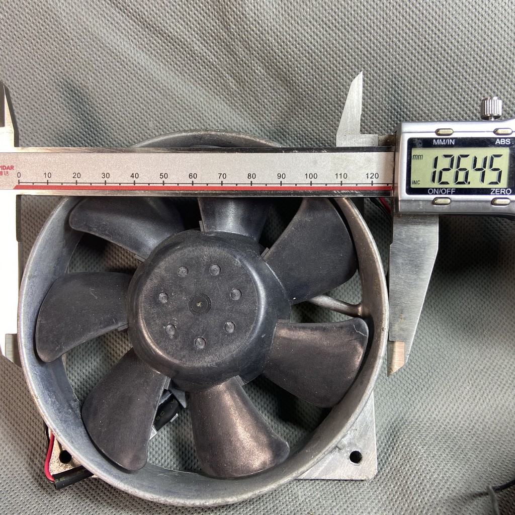 QUẠT 12 cm, SERVO, 12V  0.38A, SCUD12B4, GIÓTỐT