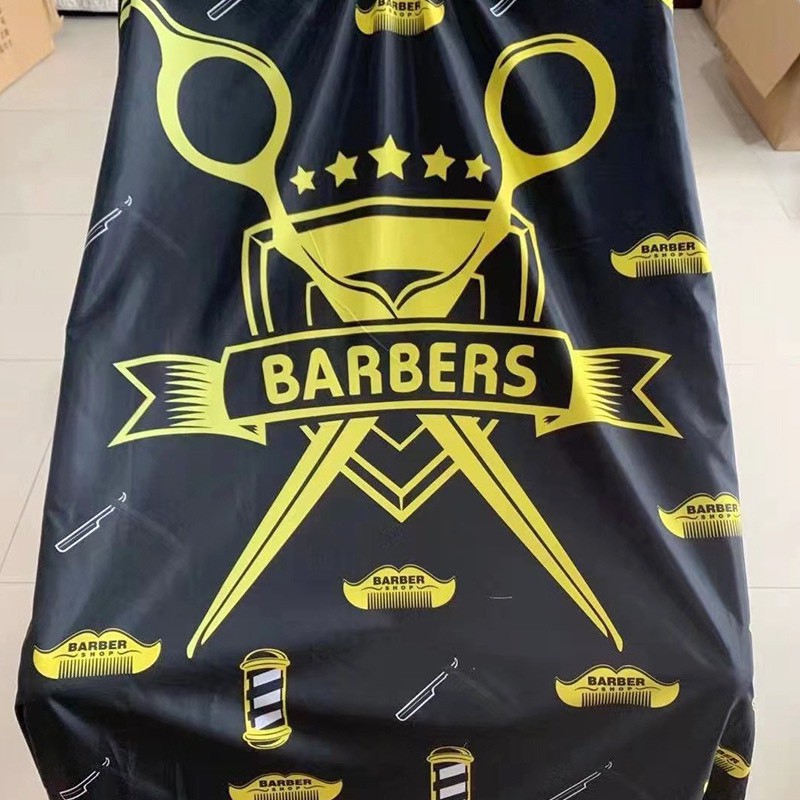 Áo Choàng Cắt Tóc Nam Barber mẫu mới - Professional Hair Cloth Salon Barber Cape Cover Hairdressing Apron Haircut Capes