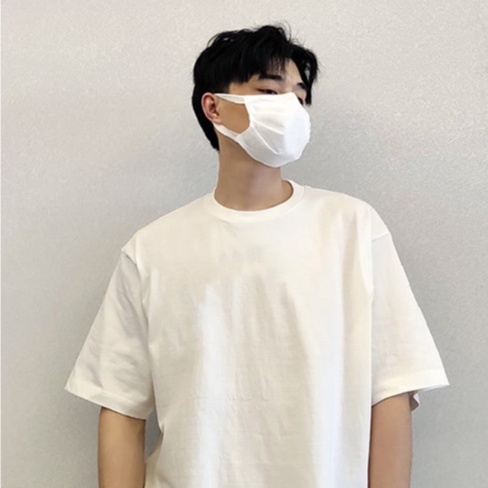 Áo thun Unisex Basic Tee 100% Cotton, phông trơn nam nữ tay lỡ oversize form rộng