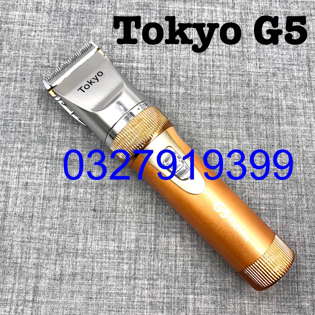 ✅Freeship✅ Tông đơ cắt tóc 2 pin cao cấp Tokyo G5