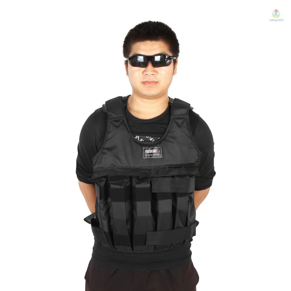 Áo Vest Tạ 50kg Dùng Luyện Tập Thể Hình Có Thể Điều Chỉnh