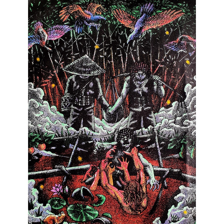 Cao Cấp Áo Thun In Hình Bắc Kim Thang Vải Cotton Có BigSize Local Brand MVR Xuất Mỹ Phong Cách Hiphop Rap Undergroun