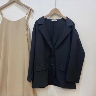VEST vải thô form oversize có 2 màu
