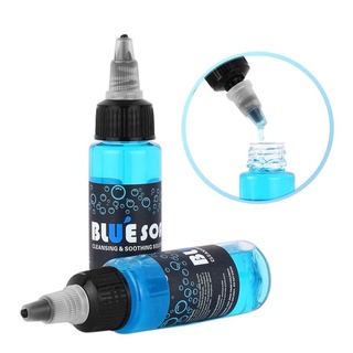 Nước lau mực xăm tạo bọt blue soap 40ml mã spm