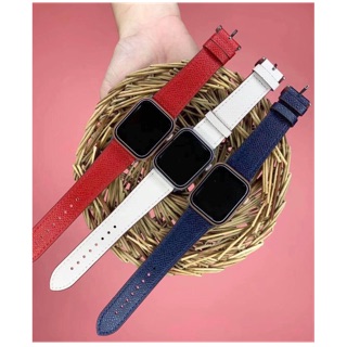 Dây da sần cực đẹp dành cho đồng hồ thông minh awatch series 3 4 5 6 7 8