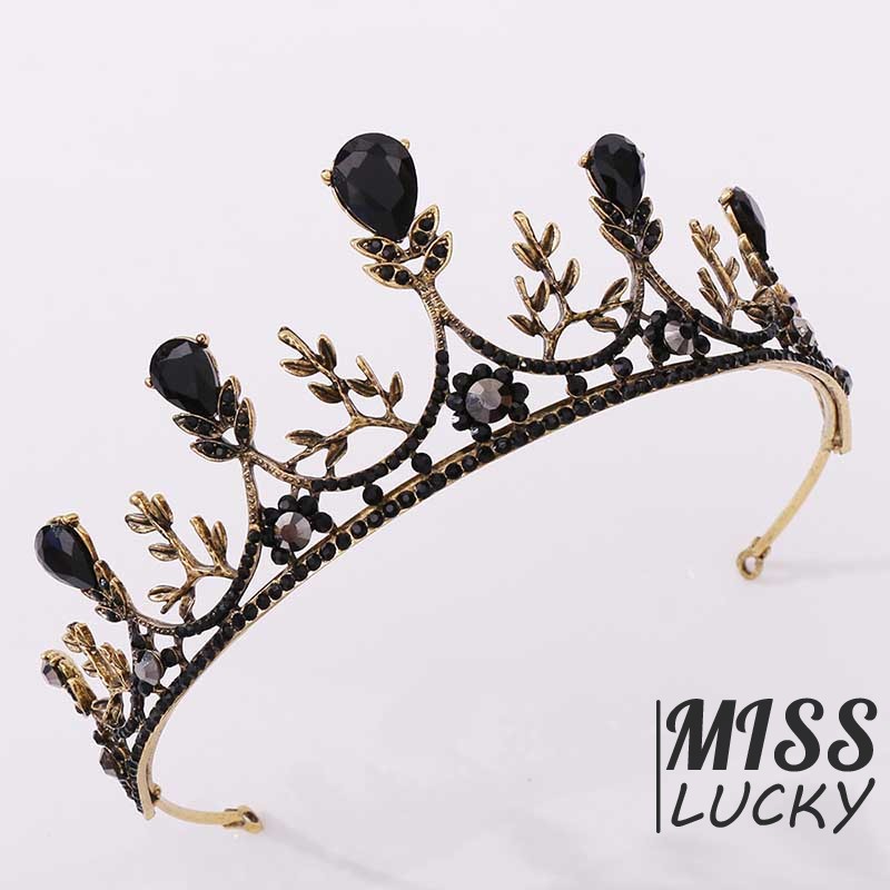 Vương miện đính đá phong cách sang trọng nổi bật dành cho cô dâu