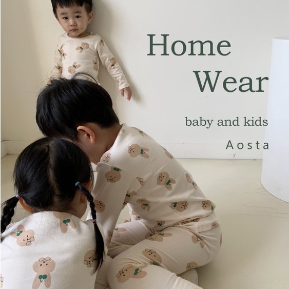 Bộ đồ ngủ tay dài mềm mại thoải mái dành cho bé 0-3 tuổi