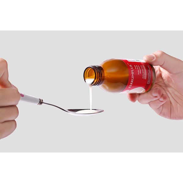 Siro sắt Ferrumplus 120 ml  - Bổ sung Sắt cho mọi đối tượng, không tanh, không táo bón