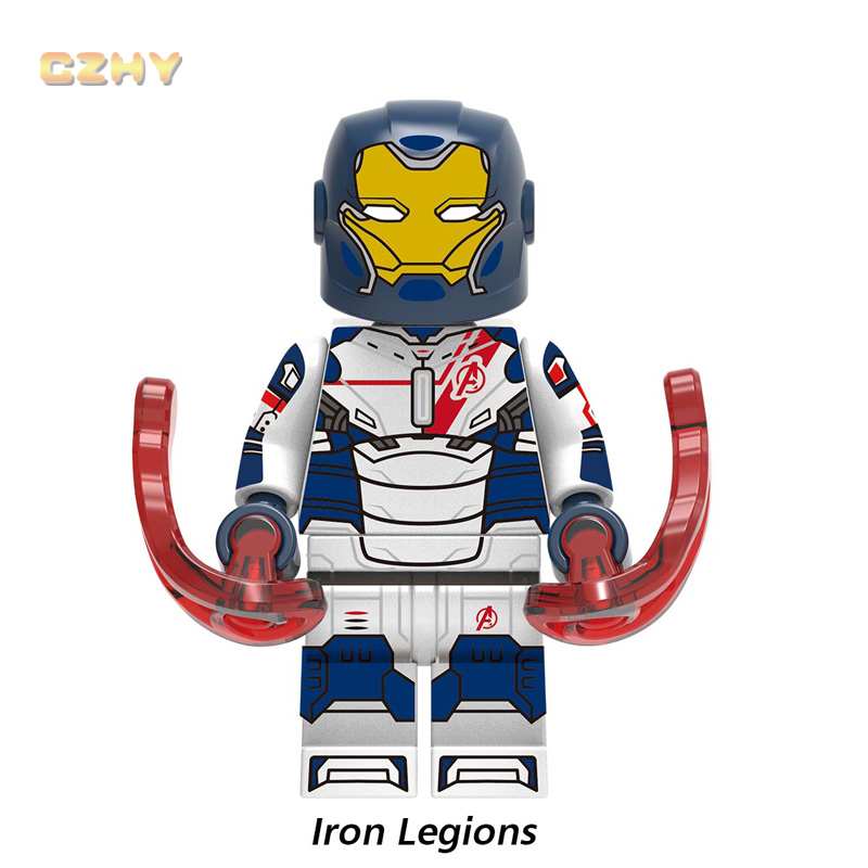 Mô Hình Lắp Ráp Lego Ironman Mark 45 Ultron Mark 17 Mark 33 Mark 43 Xh1339