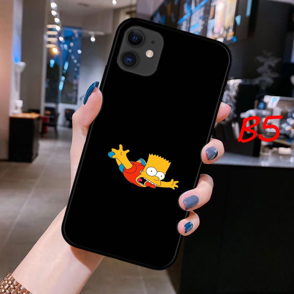 Ốp điện thoại in hình Bart Simpson cho iPhone 11 Pro Max XS MAX XR X 8 7 6s 6 Plus SE 2020