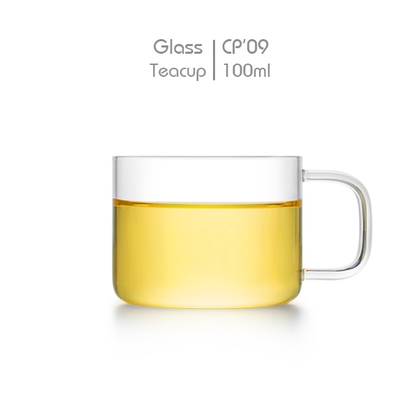 Bộ 2 tách trà thủy tinh CP09/2 100mL