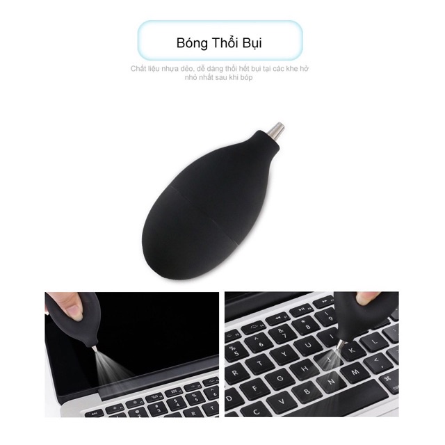 Bộ vệ sinh laptop 5 trong 1 JRC và Vu Studio cho máy tính máy ảnh kính đồng hồ màn hình macbook ipad điện thoại