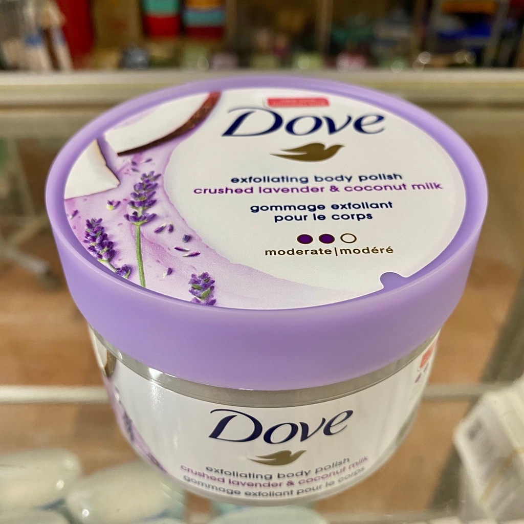 Kem Tẩy Da Chết Body Dove Exfoliating Body Polish