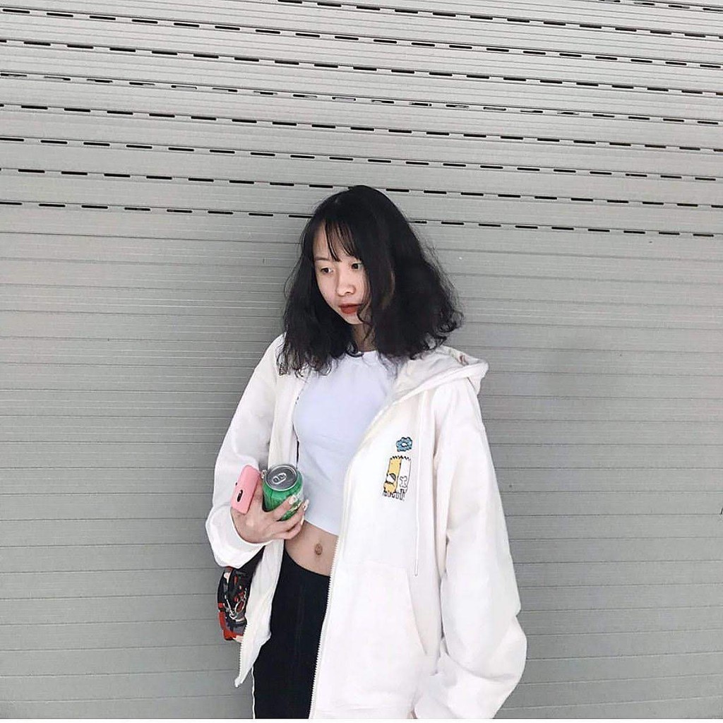 Áo khoác nam nữ nỉ ngoại dây kéo form rộng hoạt hình we are one_ảnh thật | BigBuy360 - bigbuy360.vn