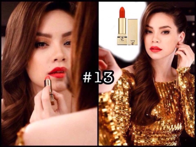 Son Mini YSL rouge pur couture màu 13, màu 01