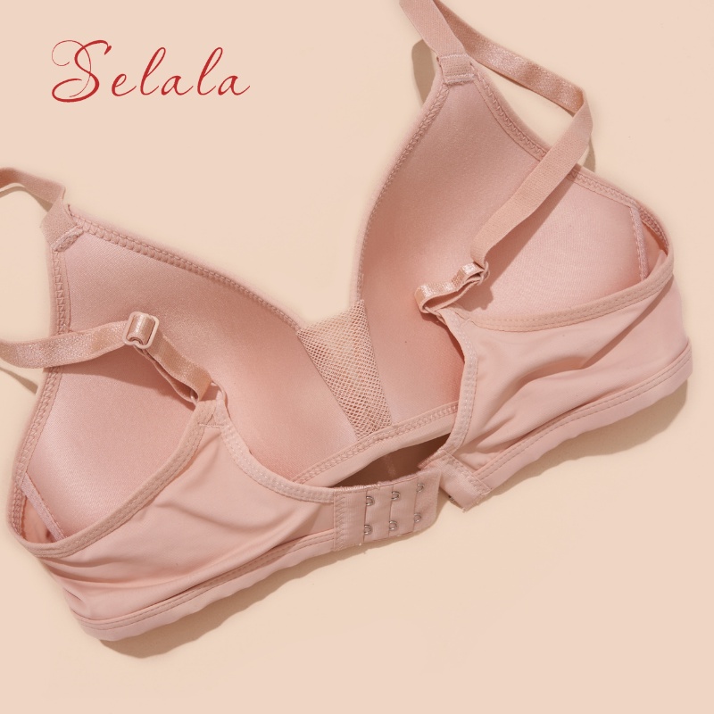 Áo Lót Nữ Selala Chất Su Cao Cấp Đệm Mỏng 1cm Thiết Kế Không Gọng Dáng Ôm AM22