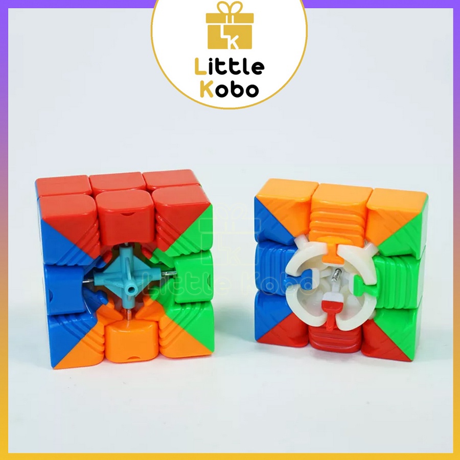 Rubik 3x3 YJ YuLong V2 M 3x3 YongJun V2M Nam Châm Rubic 3 Tầng Đồ Chơi Trí Tuệ Trẻ Em Phát Triển Tư Duy - Little Kobo