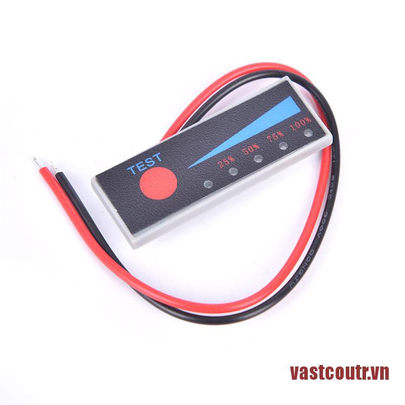 Bảng Chỉ Báo Dung Lượng Pin Lithium Lifepo4 CouTR BMS 1S 2S 3S 4S 5S 6S 7S