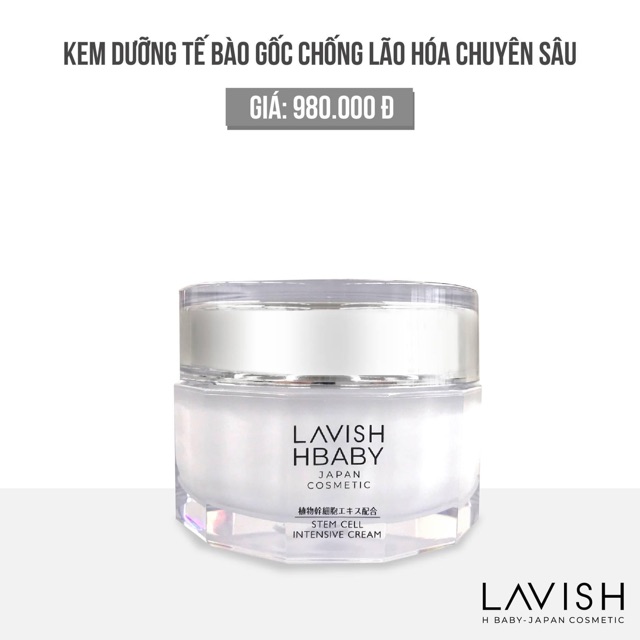 KEM DƯỠNG TẾ BÀO GỐC CHỐNG LÃO HOÁ CHUYÊN SÂU