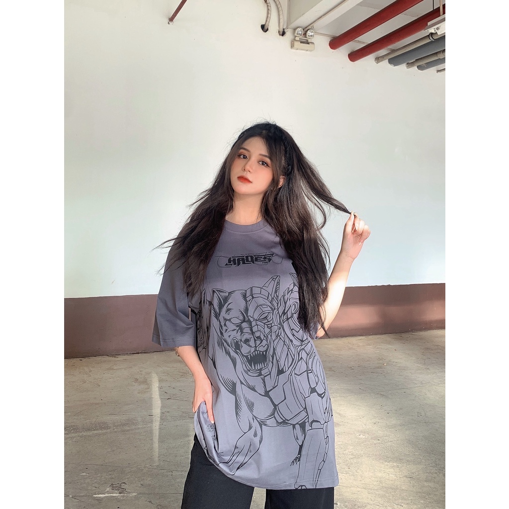 Áo Thun Tay Lỡ Unisex CERBERRUS 100% Cotton - HADES Brand Chính Hãng | BigBuy360 - bigbuy360.vn