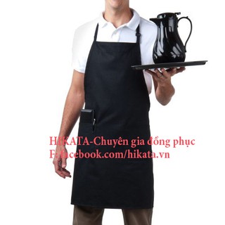 Tạp dề yếm cho nam phục vụ quán cafe, nhà hàng, salon, nail, kitchen - ĐỒNG PHỤC HIKATA