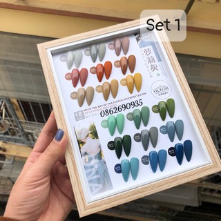 Set sơn Yilaijia 18 màu kèm bảng màu sơn sẵn