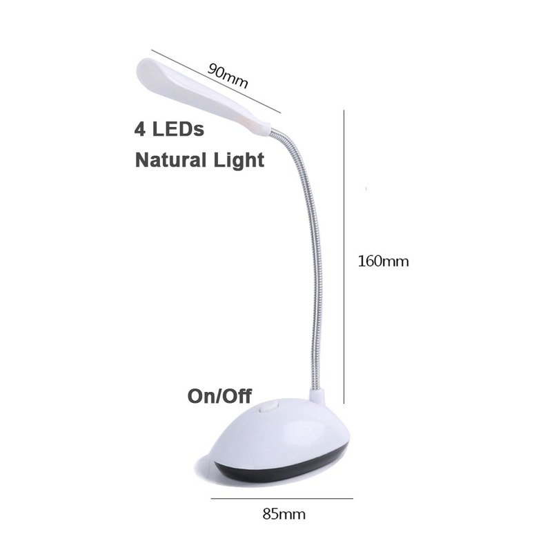 Đèn LED để bàn có thể gấp gọn tiện lợi