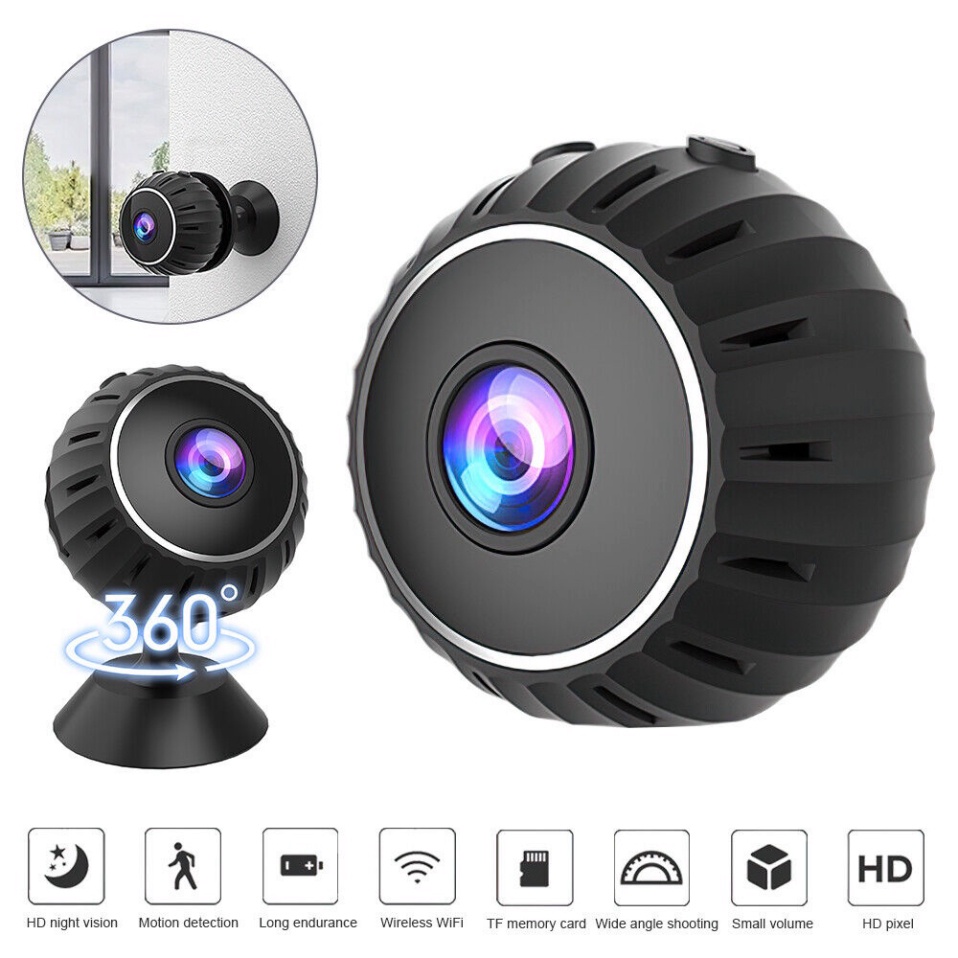 Camera an ninh giám sát hình ảnh sắc nét, Camera ip wifi 2 chế độ quay ban ngày - ban đêm tự động phát hiện chuyển động