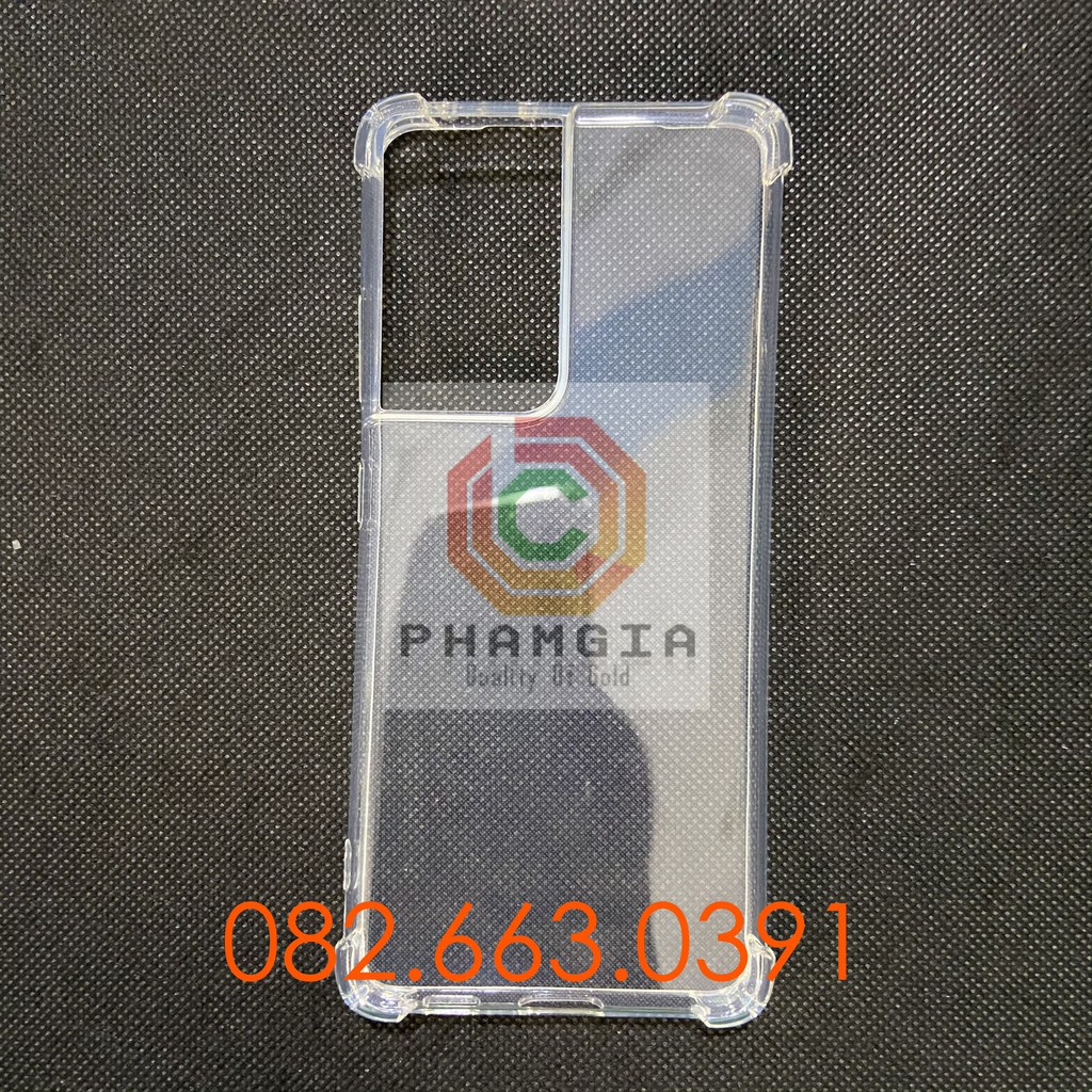Ốp lưng Samsung S21 / S21 plus  / S21 ultra chống sốc dẻo trong