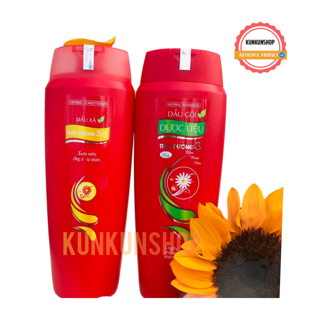 ✔️SALE KHỦNG✔️ Combo Dầu Gội Và Dầu Xả Thái Dương 3 Hương Hoa 200ml Sao Thái Dương - Dưỡng Tóc, Hết Gàu, Ngứa, Rụng Tóc0