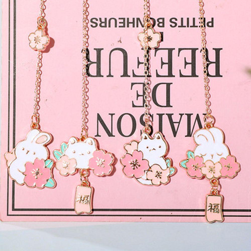 Kẹp Giấy Đánh Dấu Trang Sách Hình Thỏ Đáng Yêu