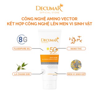 Kem Chống Nắng Decumar Advanced Sunblock 50gr