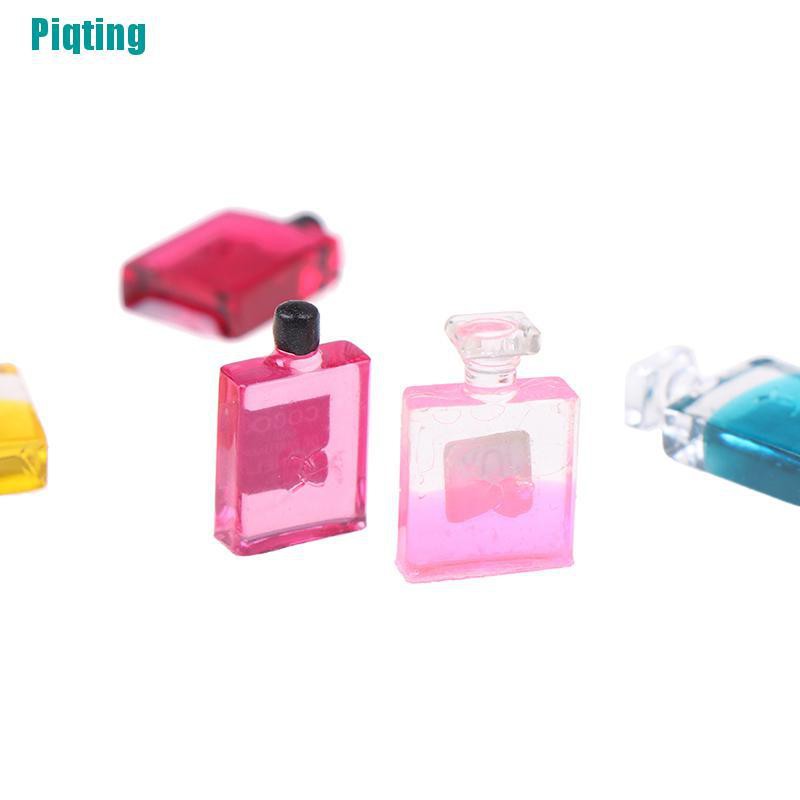 [Piqting] 6 Lọ Nước Hoa Trang Trí Nội Thất Nhà Búp Bê Tỉ Lệ 1: 12