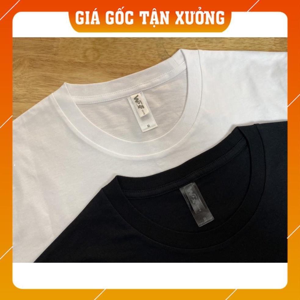 [Giá Hủy Diệt] Áo Thun Trơn Cotton 100%, Hàng Công Ty Xuất Khẩu Mỹ, Áo Thun Trơn Nam Nữ Đều Mặc Được