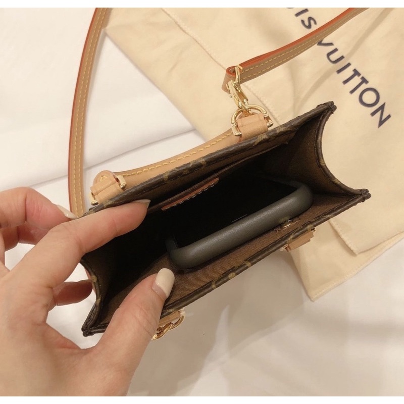 Túi tote LV mini size 13x18cm fullbox nam châm