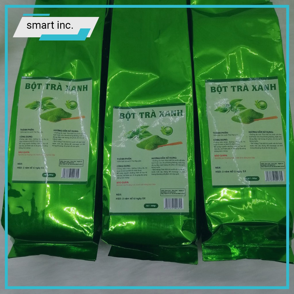 Bột Trà Xanh Thái Nguyên Thơm Xanh Nguyên Chất Matcha Làm Đẹp Giảm Cân Phụ Nữ Làm Bánh Kem Rau Câu Trà Sữa