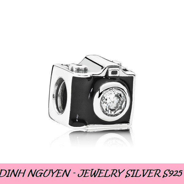 PAN - Charm Camera Silver - Bạc S925 - Charm bạc cho vòng pan