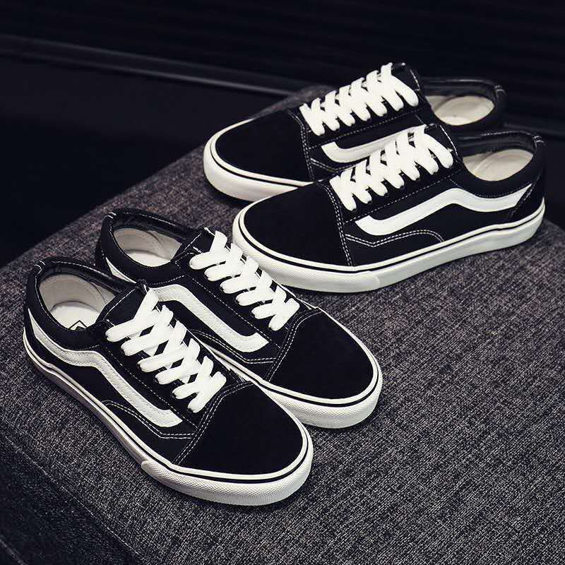 Giày Sneaker Vans Old Skool Đen Full Size Nam Nữ