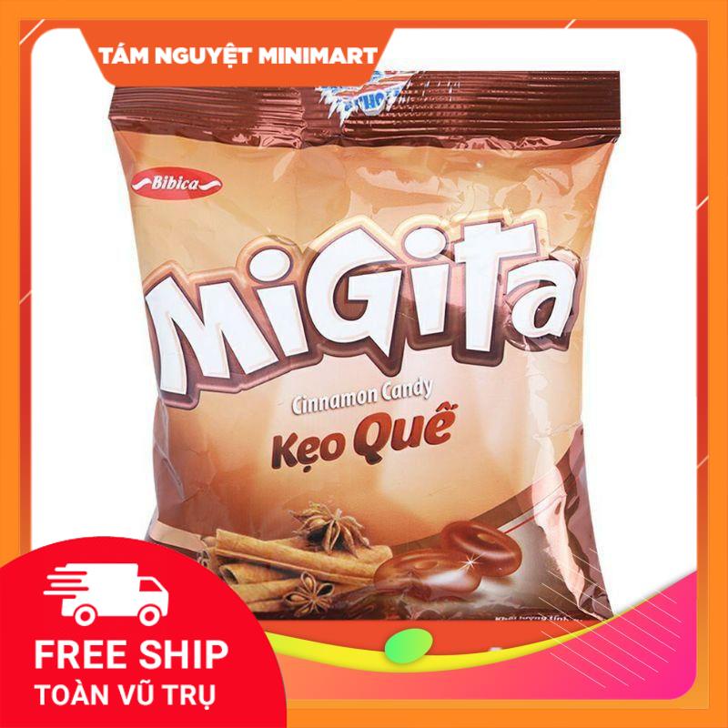 Kẹo ngậm Gừng/Quế Migita 70G