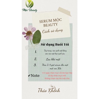 Serum Mộc Beauty