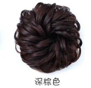 Tóc Giả Búi Cột Cao Đỉnh Đầu