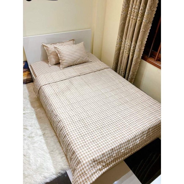 Bộ chăn ga gối sét 5 món hè mẫu mới